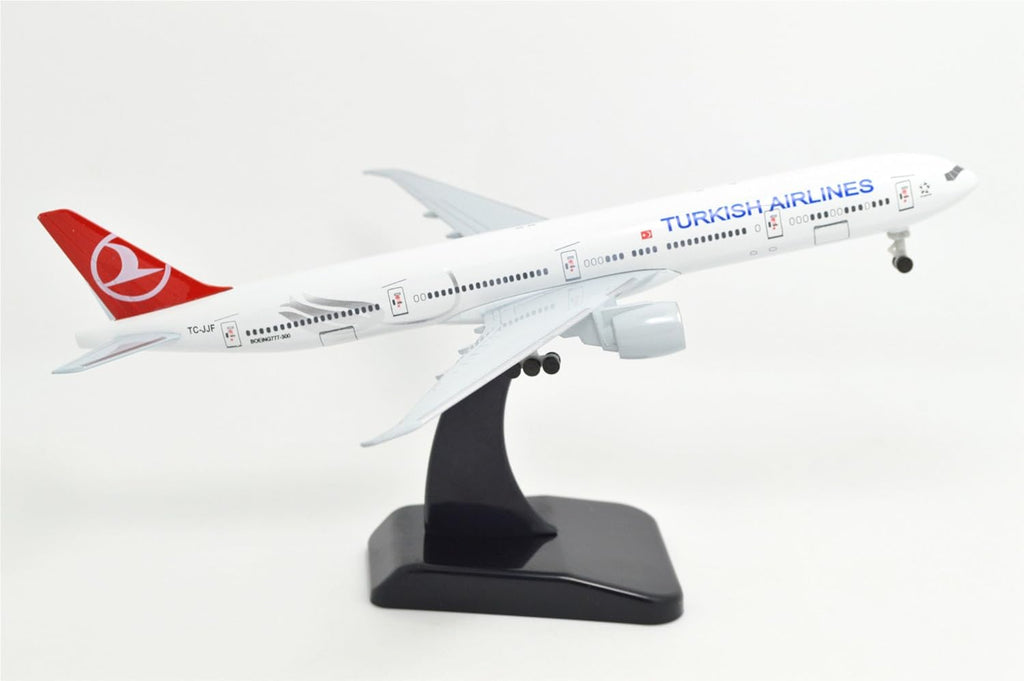 Turkish Airlines Boeing B777 Model Plane – Premium Metal Display with Stand